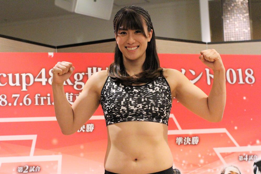 【シュートボクシング】“東北の剛腕美女”未奈、韓国ボクサーを相手にフルボッコ宣言