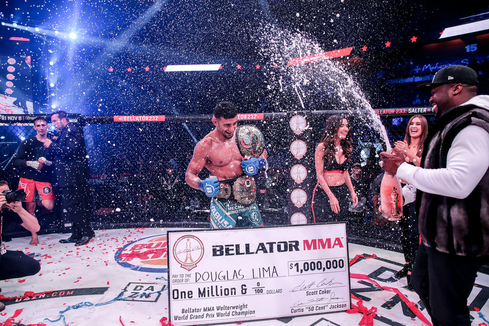 【Bellator】ドゥグラス・リマがローリー・マクドナルド下し、賞金1億円と2つのベルトを獲得＝「Bellator 232」詳報