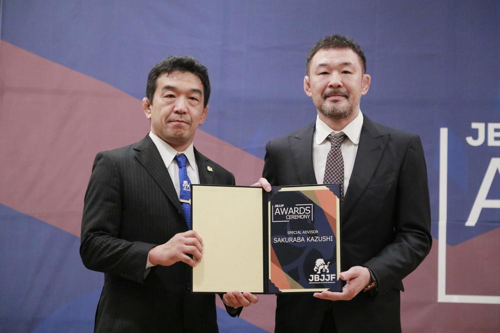 【JBJJF】桜庭和志も出席、日本ブラジリアン柔術連盟年間表彰式