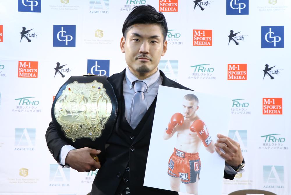 【Krush】ボクシングから転向3戦目で王座に就いた佐々木洵樹が、K-1世界トーナメント3位の挑戦を受け初防衛戦