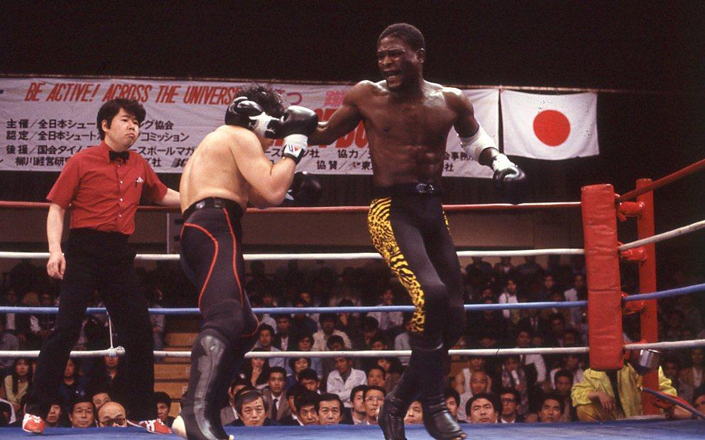 【1989年5月の格闘技】マンソン・ギブソンが初来日でシーザー武志をKO、シュートボクシング世界王者に