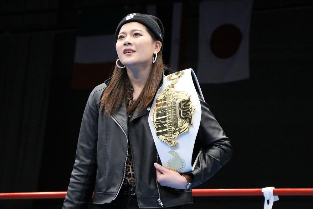 【NJKF】女子トーナメント優勝候補☆SAHO☆、ヒジ打ち＆顔面ヒザありルールに「ウキウキしている」