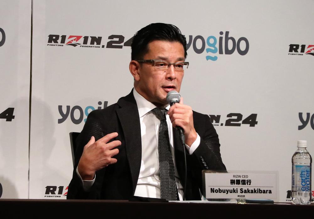 【RIZIN】榊原CEO、朝倉未来と最終調整中「『YouTuberじゃなく、自分は格闘家だ』とはっきり言いました」
