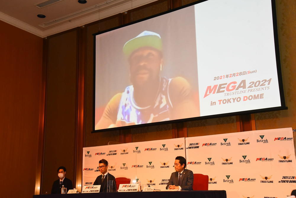 【MEGA】メイウェザー出場予定の東京ドーム大会が延期「年内に必ず日本で戦いたい」（メイウェザー）