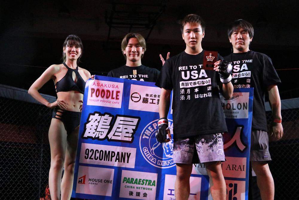【MMA】鶴屋怜の兄・健人がプロMMAデビュー戦で8秒ウォークオフKO！「ベルトを獲ります」