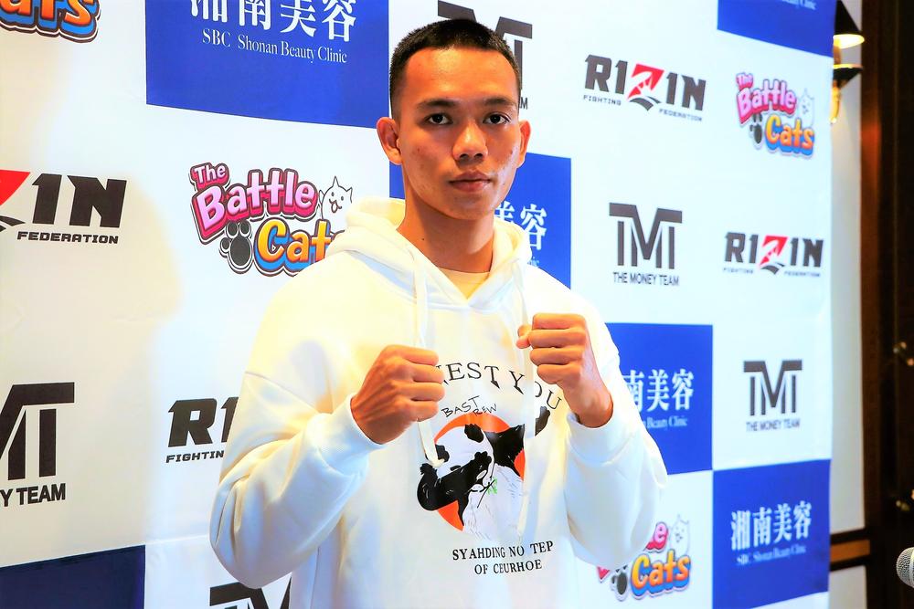 【超RIZIN】三浦孝太と対戦するブンチュアイ、MMAの練習は1カ月で挑むも「パンチとヒジを主体に組み立てる」タイの女性ファンは80％が三浦を応援