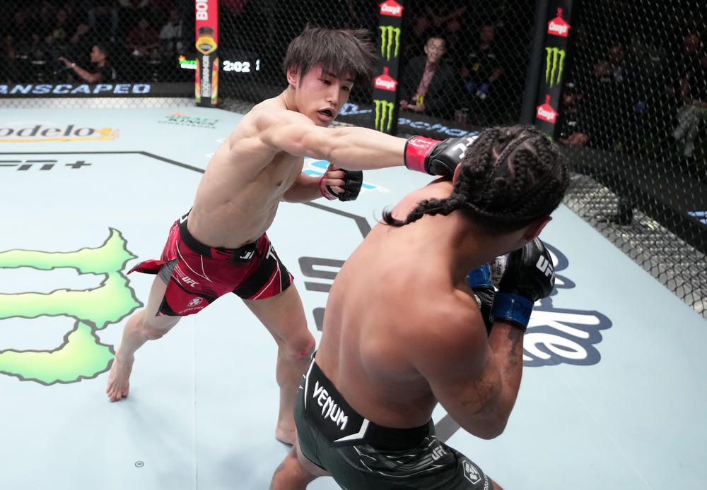 【UFC】平良達郎が体重超過のベルガラに一本勝ち！ オクタゴン連勝で「僕が日本人初のUFCチャンピオンになります。チャンピオンになるまで負けません」