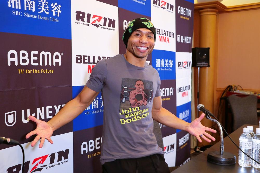 【RIZIN】所英男と対戦する元UFCジョン・ドッドソン「サッカーキックやフットスタンプを路上でやったら捕まるけど、それを堂々とやれるなんてすごいだろ」