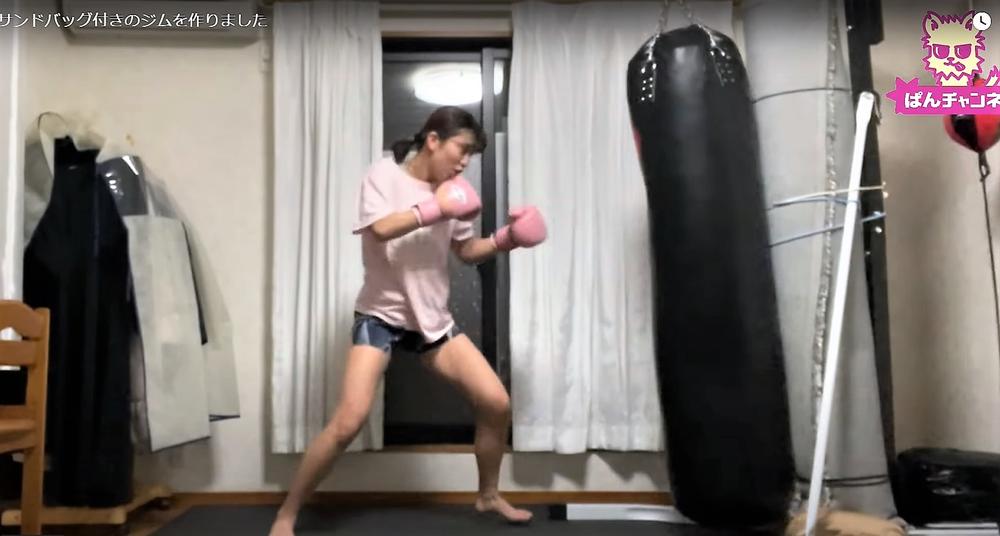 ぱんちゃん璃奈がトレーニングを再開「身体を動かしたくて」と海外ジムで練習していることも明かす
