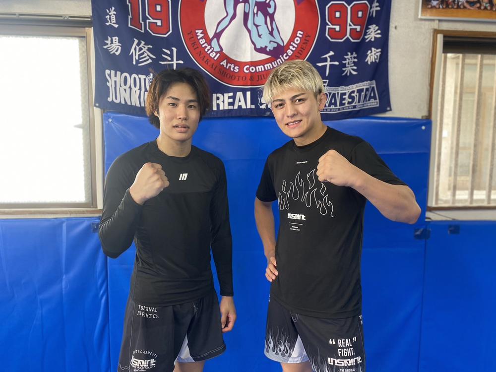 【UFC/RIZIN】「6・24 決戦」に向かう平良達郎と鈴木千裕が合同練習「強くなる理由がある」