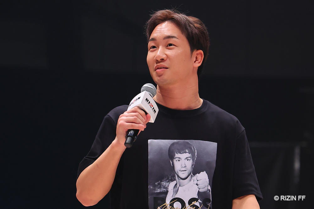 【RIZIN】朝倉未来が北海道大会に登場「1カ月後、俺、ぶちかますので」Tシャツ投げで強肩ぶりも発揮