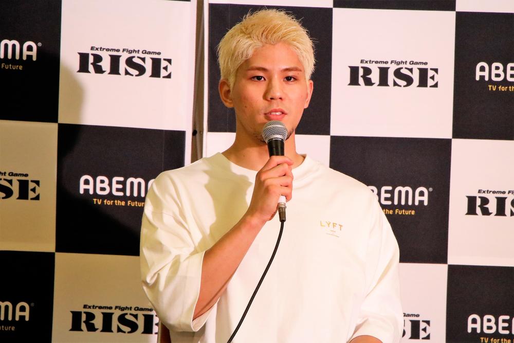 【RISE】原口健飛、左ミドルでKOすることは決めていた「斬るような自分にしか出来ない蹴り」年内に「GLORYにこの勢いで乗り込みたい」