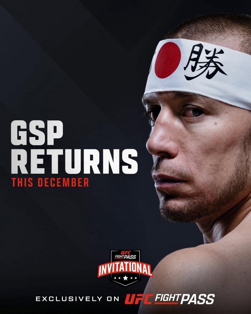 【UFC】“GSP”ジョルジュ・サンピエールがグラップリングでUFCに戻って来る「競技に復帰するよ」