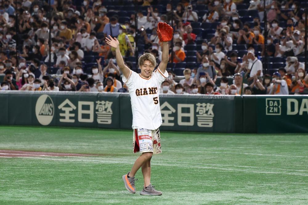 武尊が8月2日の巨人×ヤクルト戦で始球式、昨年に続いて東京ドームに登場