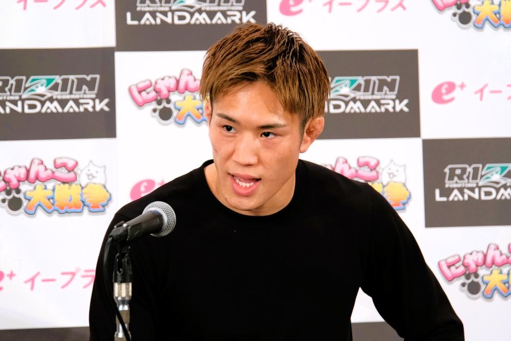 【RIZIN】白川陸斗「矢地くんの打撃は正直、怖いところは右フックくらい。引っ付き虫の組みを切って凌いで、パンチで決める」