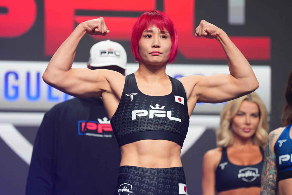 【PFL】渡辺華奈のリーグ初戦の相手・元UFCヤングが体重超過でキャッチウェイト戦に「ルールを守れない子はお仕置きだ」（渡辺）