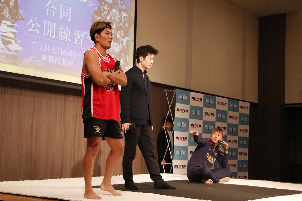 【超RIZIN】芦澤竜誠が皇治を無視「今回は芦澤竜誠vs.皇治じゃなくて芦澤竜誠vs.青木真也」、皇治は「ぶっ倒す。ボコボコにする」