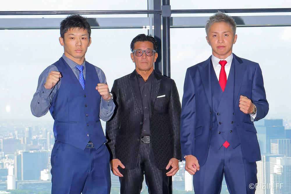 【超RIZIN】斎藤裕「覚悟を決めて1秒でも早く終わらせられるように頑張りたい」と圧倒宣言、挑む久保優太は「9-1の割合ですけれど僕も来週勝てたらいいなって」と番狂わせ狙う