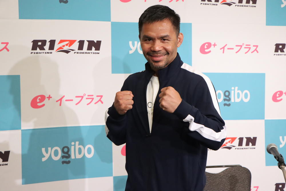 【超RIZIN】パッキャオ、安保瑠輝也戦に向け「相当の努力はしてきてもらわないとダメだし、そういう相手にファンを楽しませる試合を心がけたいと思います」「リカバリ制限は無い。当日ヘビー級でも構いません」＝7月28日（日）さいたま