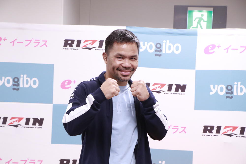 【超RIZIN】安保瑠輝也に苦戦のパッキャオ「マットがボクシングと違って動きづらかった」「最初に決まった相手とやることが大事だと思います」