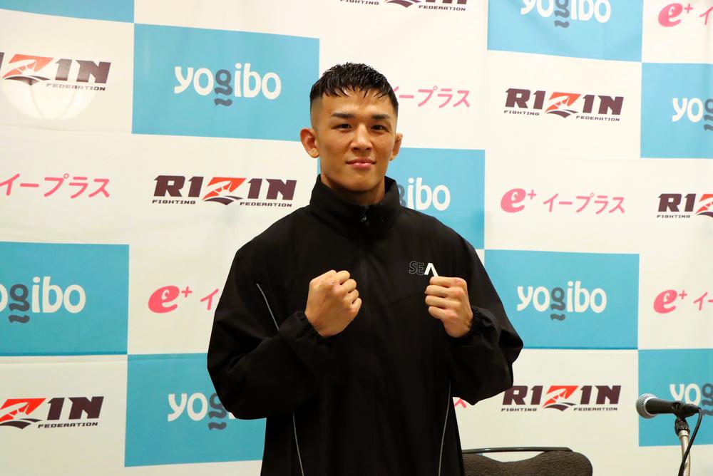 【RIZIN】萩原京平「昔のような気持ちが出てきている」テイクダウンに自信も「一番は完膚なきまでにボコボコにしたい」