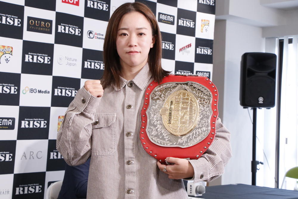 【RISE】小林愛理奈が“2024年MVP”獲得にメラメラ「上半期だけでMVP、ベストKO、ベストバウト全部取っとる」