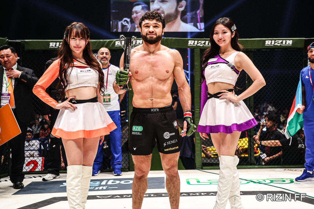 【RIZIN】ヴガール・ケラモフ「鈴木千裕から獲り返したい気持ちがとても強いが、鈴木vs.クレベルの勝った方と戦いたい」×摩嶋一整「パンチに合わせて組もうかと思ったけど……」