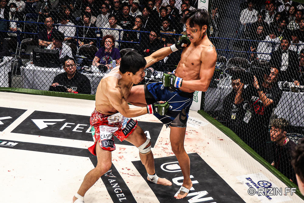 【RIZIN】芦澤竜誠「空間を絶対に支配できた」、昇侍は「眼窩底骨折　上顎骨骨折　頬骨骨折でした」