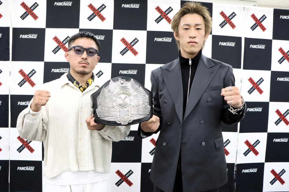 【PANCRASE】フェザー級王座決定戦・平田直樹「5Rやるつもりもない、フィニッシュする」×三宅輝砂「組み力では天と地の差だが、相手の弱いところで戦えるのが総合格闘技」＝12月15日（日）『PANCRASE 351』