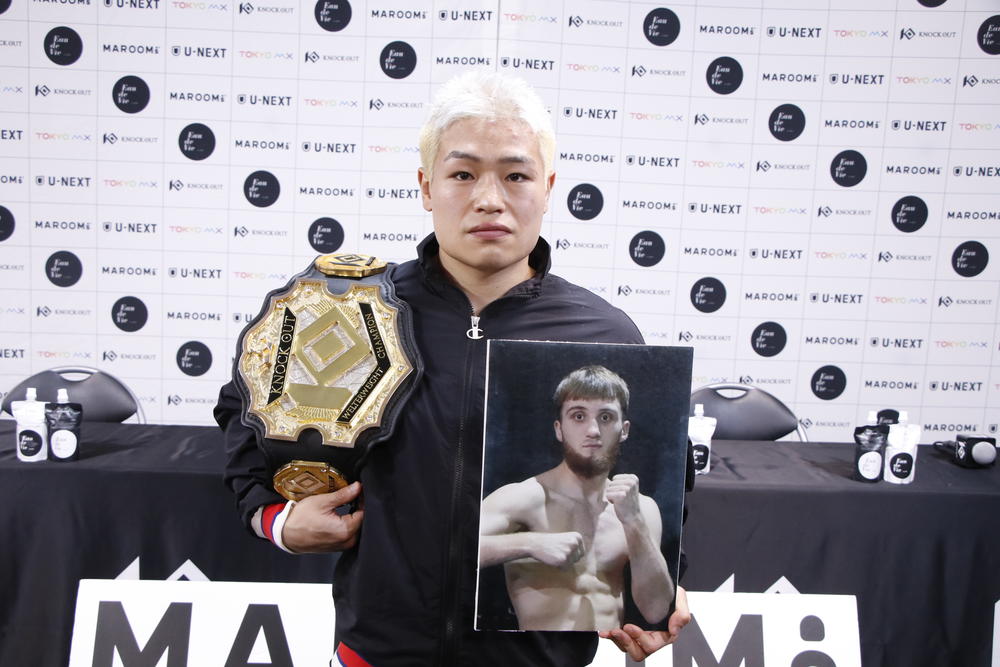 【KNOCK OUT】新王者・中島玲が国際戦「僕が描いているKOシーンは相手が前のめりに倒れて失神KO」、鈴木千裕への忠告も