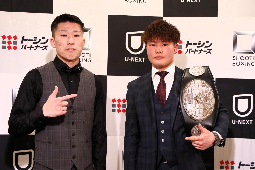 【シュートボクシング】山田彪太朗vs.川上叶の3度目の決着戦がタイトルマッチで決定、両者とも「最高の試合を」
