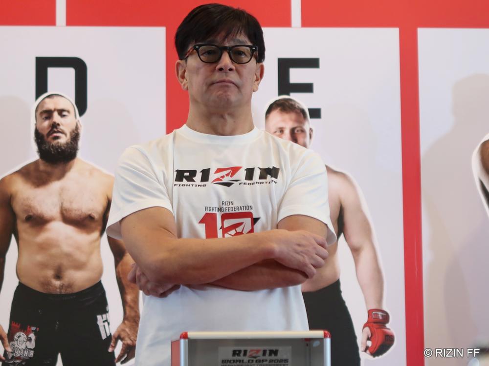 【RIZIN】ヘビー級GPはドラッグテスト（ドーピング検査）を実施「そこは公平公正にしっかりやりたい」（榊原CEO）