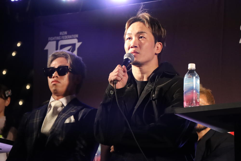 【RIZIN】朝倉未来「もう俺も万全で整ってる」「JTT5人衆、全勝で行く」──佐々木大が青木真也元推薦の中谷優我と対戦＝5月4日（日）『RIZIN男祭り』