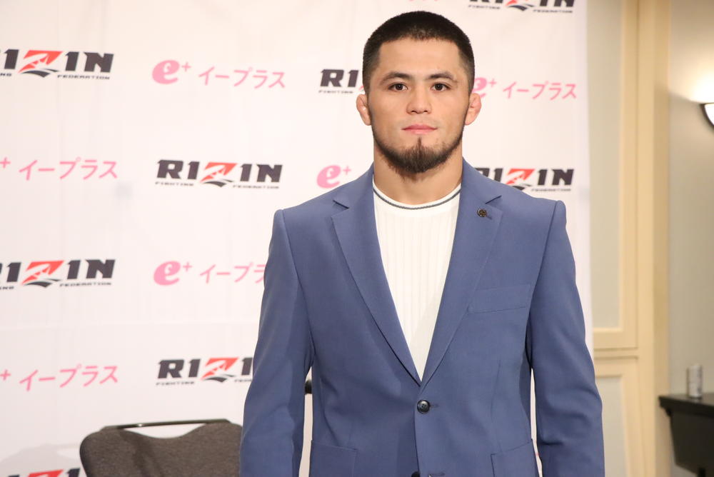 【RIZIN】シェイドゥラエフがクレベルを「2Rの初め頃に関節技でフィニッシュする」と予告「恐怖を感じているところは一切ない」