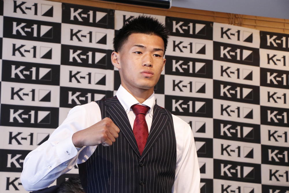 【K-1】石田龍大が5連続初回KOのダウサヤームと対戦「兼田選手より早く倒しに行きます」夢は「ジャイアンツファンなのでいつか東京ドームで始球式」