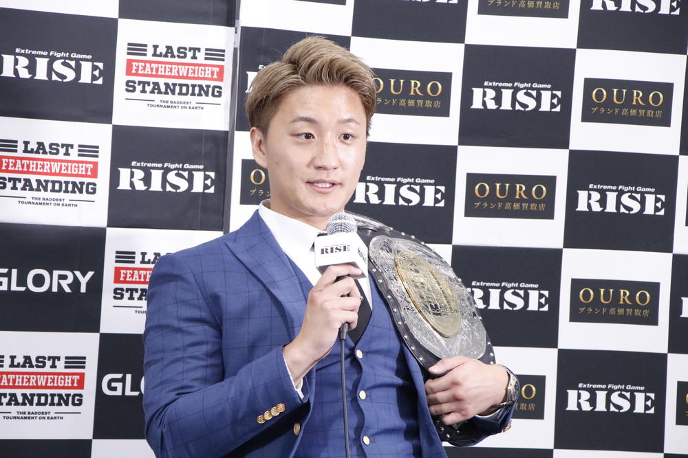 【RISE】ライトヘビー級王者・南原健太が約1年1カ月ぶりに復帰、韓国のMMAもやるMAX FC王者と対戦「GLORYのベルトも獲れる自信あります」