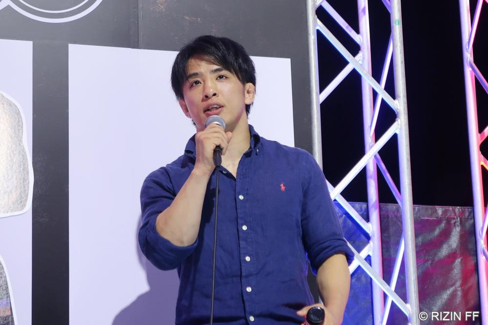 【RIZIN】征矢貴「練習から相手より絶対キツいことをして、試合でもそのまま気持ちで上回ってやる」「15年前に入門した日の指導者が扇久保さんだった。あの背中をいつか超えてやろうって」＝7月27日（日）『超RIZIN.4』