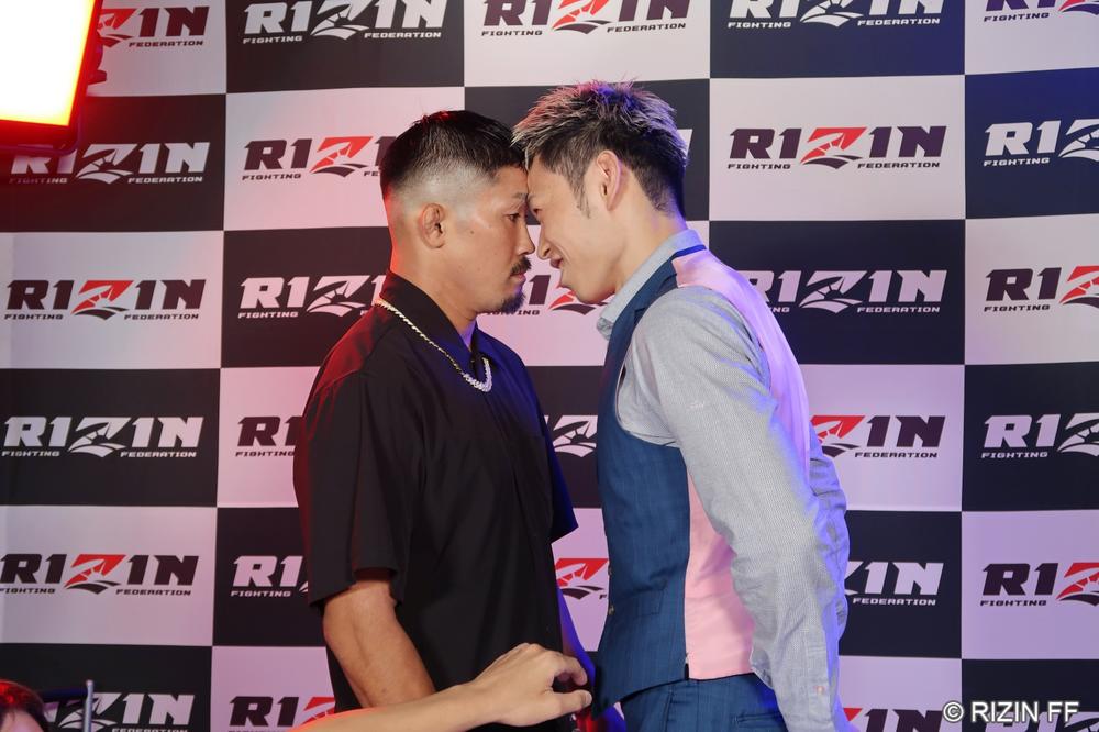【RIZIN】「フェザー級ファイター全員をビビらせるような試合をする」豪語する元RISE王者・直樹を迎え撃つ芦田崇宏「王者同士の喧嘩見せてやりましょう」