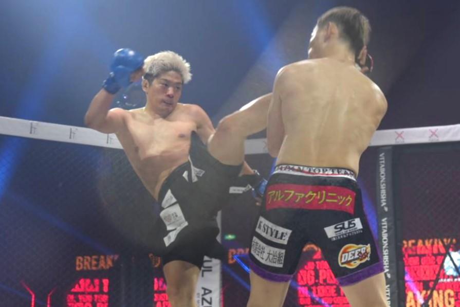 【BreakingDown】赤田功輝が西谷大成をKOして超RIZIN参戦アピール、溝口COOがみそぎのSATORU戦で判定勝ち、YURAが井原にフェザー級王座判定防衛、細川がNAO下しライト級新王者に、赤沢が把瑠都からダウン奪う判定勝ち。川島が10人ニキKO。大阪が茨城に4勝3敗で勝ち越し。KINGカズがシェンロンからダウン奪う判定勝ち。竹見がよしきまるに判定勝ち