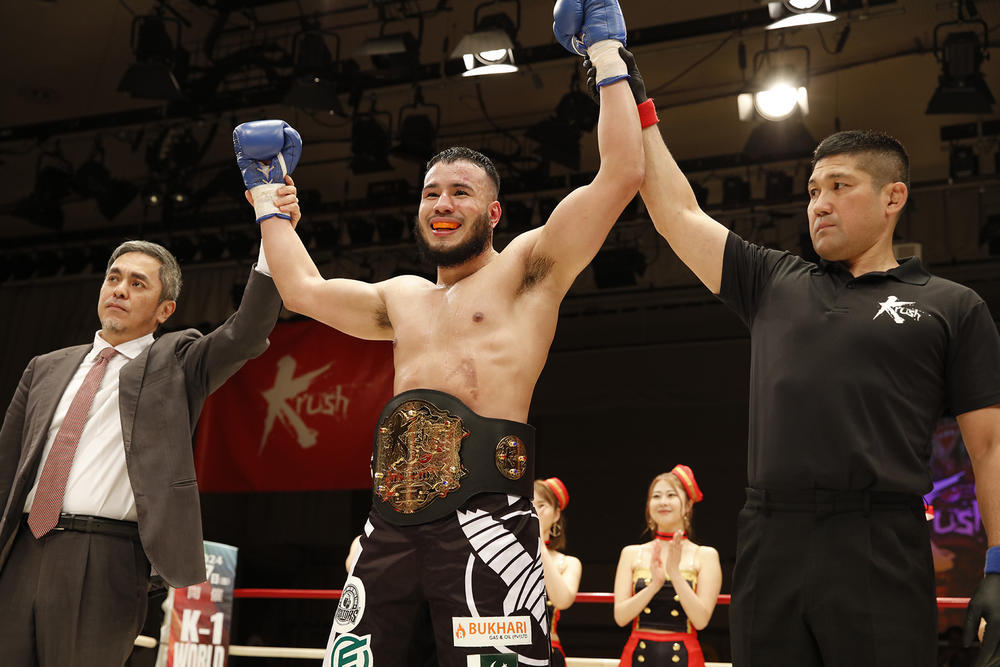 【Krush】初防衛戦のブハリ亜輝留「僕がK-1の舞台に出ていって世界の強豪をなぎ倒していけば、間違いなくミドル級への注目度が上がる」