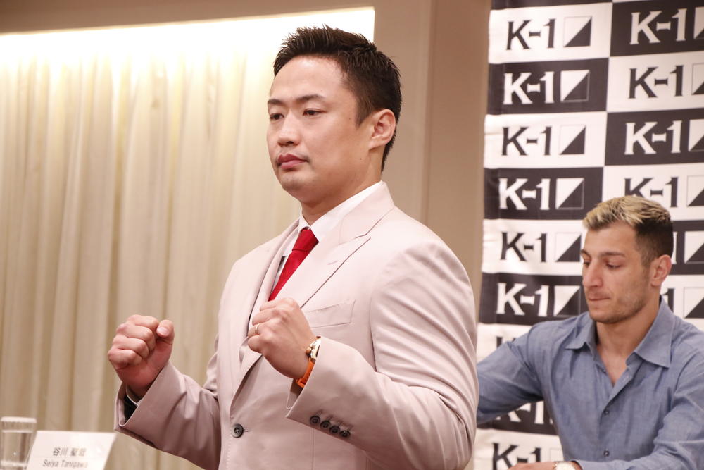 【K-1】名誉挽回に懸ける谷川聖哉「誰が何と言おうと僕が日本で一番強い」、サッタリと対戦する山口翔大は「大番狂わせをしたい」