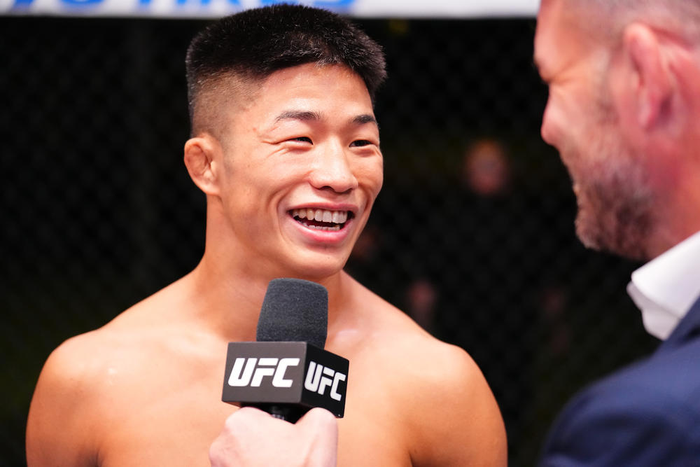 【UFC】三日月蹴りTKO勝ちの中村倫也「裏で何回も恭司さんに修正してもらって、すごい力抜けてリングに入ったから、スピードの差を感じた」×堀口恭司「ATTでの練習が全部、直結してる」