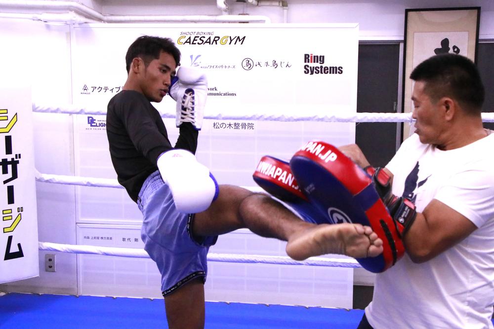 【シュートボクシング】ONEのマンモス＝チャンプアが日本で王座を狙う「笠原に勝ったら次はタイトルマッチで」投げられても「パンチで倒せばいい」