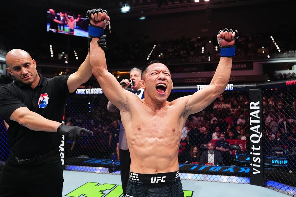 【UFC】堀口恭司、9年ぶり復帰のUFCで11位ウランベコフに一本勝ちの進化とは? 「危ない場面は全然、無い」