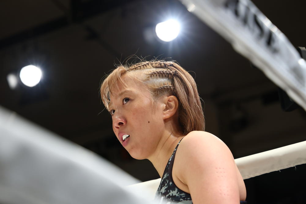【RISE】5戦全勝でタイトルに王手・島田知佳「言われっぱなしでは腹が立つので、強くなって試合でぶつけようと思っているところです」