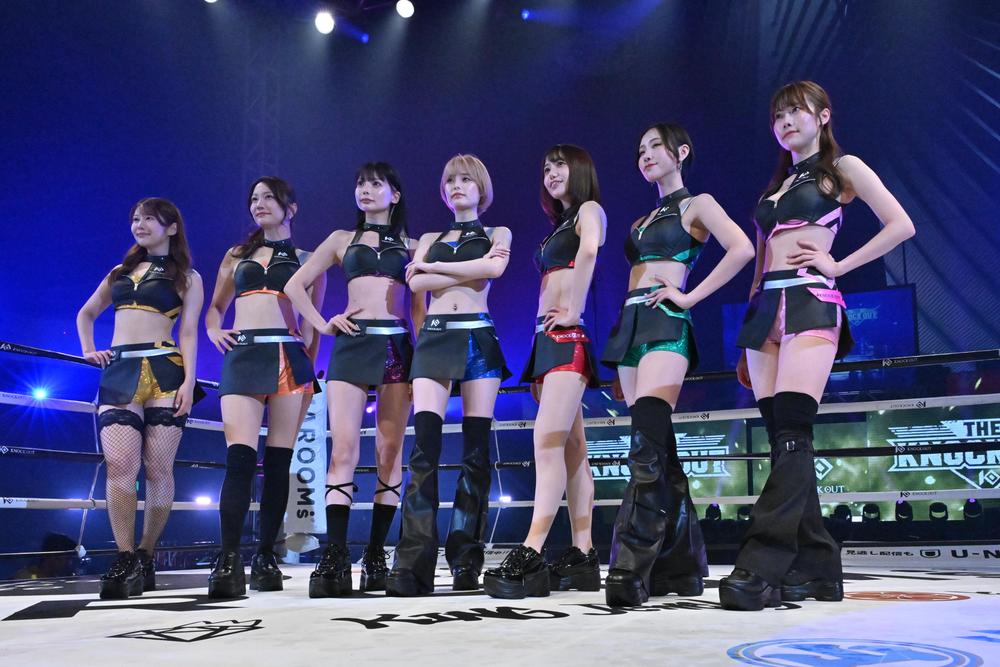 【KNOCK OUT】史上初総勢12名ものラウンドガールが年末の祭典を彩る、人気インフルエンサーやゼロイチの精鋭が登場