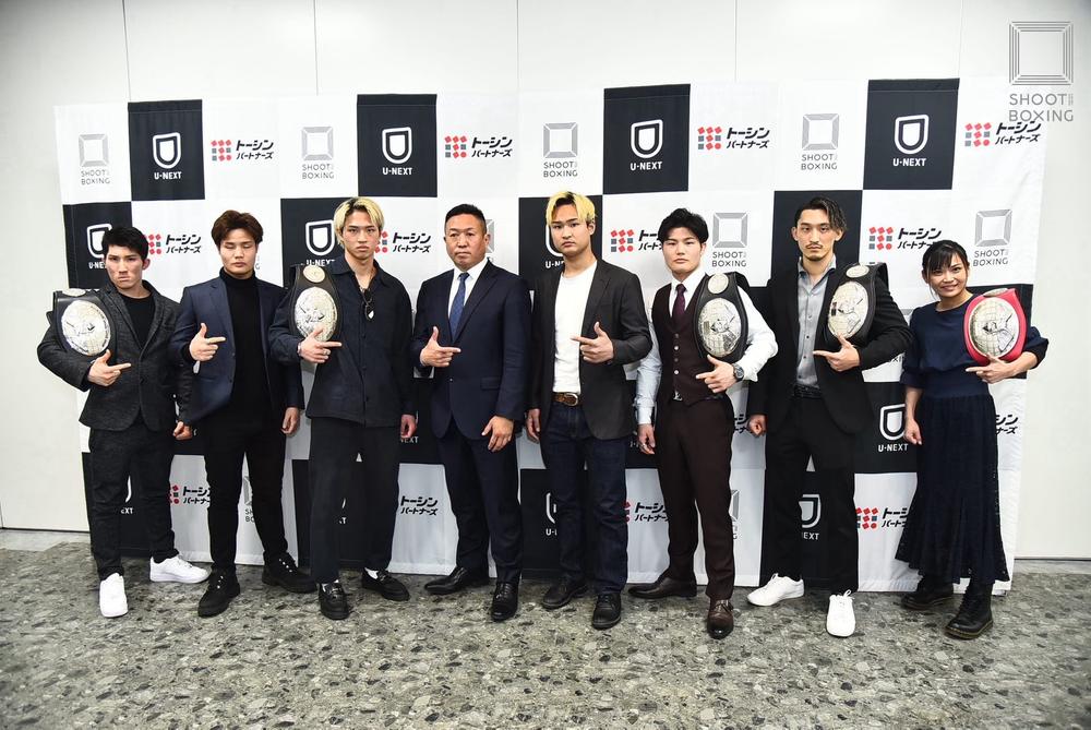 【シュートボクシング】笠原弘希＆友希ら7大王者が決起集会「海人選手の次は僕との認識ではありますけど、僕を筆頭に全員で引っ張っていけたら」（弘希）