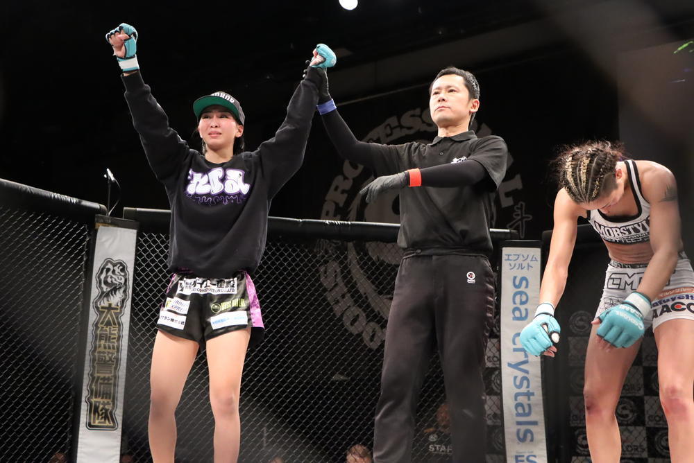 【修斗】徳本望愛が杉本恵にスプリット判定勝ち、藤野恵実がアラミに競り勝つ、IL高本千代がerikaにTKO勝ちで村上と3月決戦、CKC林美菜が優勝、前澤が村上に一本勝ち、青野ひかるが修斗初勝利、翠川百華がデビューTKO勝ち