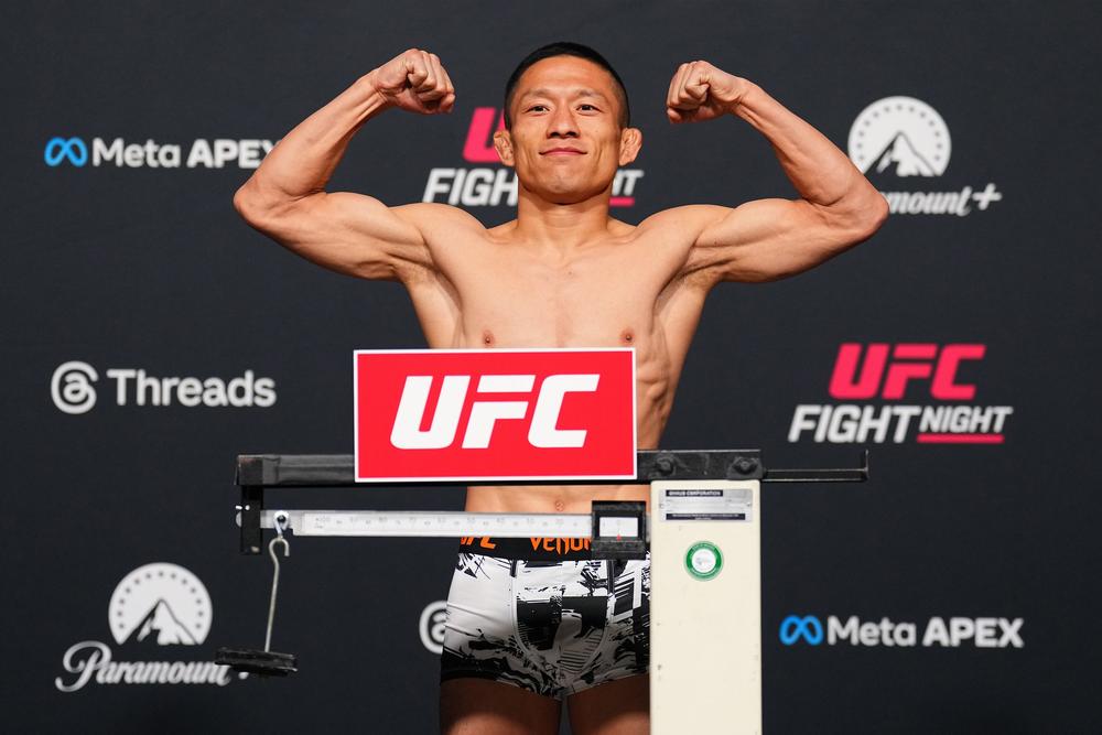 【UFC】堀口恭司、アミル・アルバジともに計量をパス。堀口「“分からないポジション”がほとんどなくなってきた」＝2月8日（日）