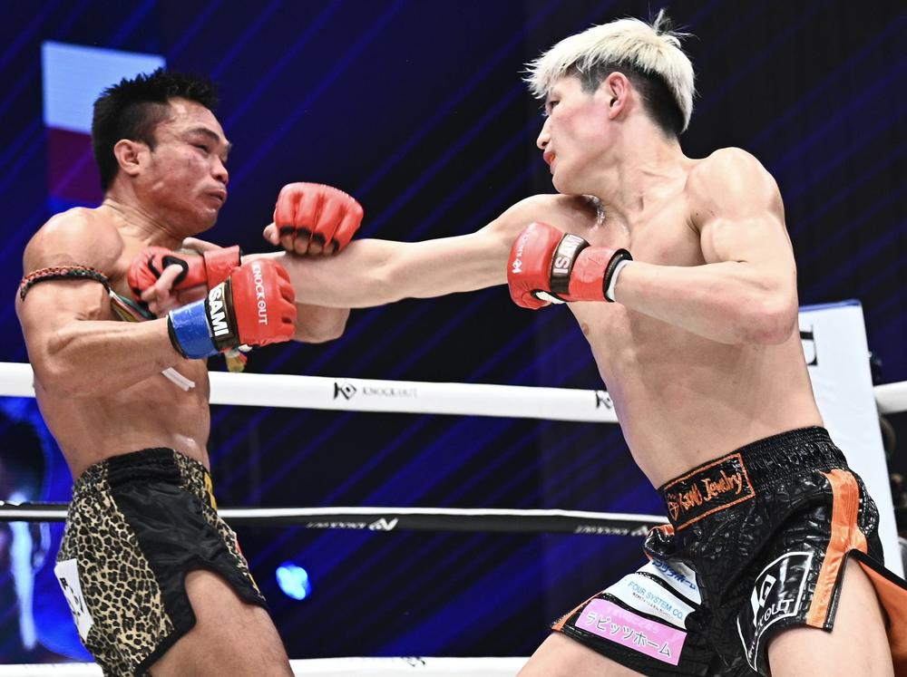 【KNOCK OUT】久井大夢とゴンナパーは決着つかず熱闘ドロー！チュームーシーフーが古木誠也をハイキックKOで王座奪取、大沢文也が引退試合の大谷翔司を容赦なくKO介錯、渡部蕾がまさかのヒジでコウシにTKO勝ちWBCムエタイ王者に、前田大尊が壱からダウン奪い番狂わせ勝利、古村光はスラサックに一歩及ばず、ランバーの弟子ギンペットがヒジ＆ヒザでKO勝ち